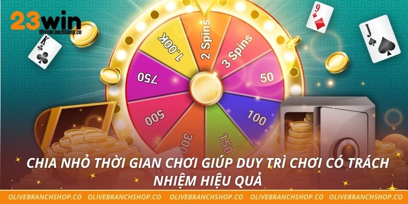 Chia nhỏ thời gian chơi giúp duy trì chơi có trách nhiệm hiệu quả