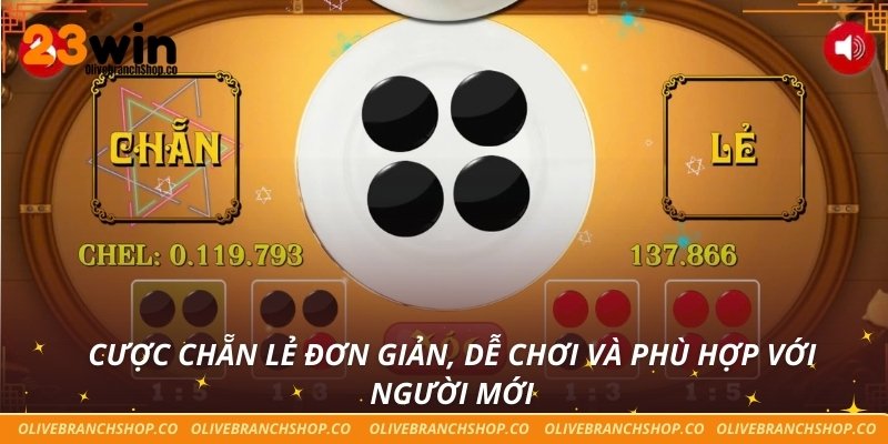 Cược chẵn lẻ đơn giản, dễ chơi và phù hợp với người mới